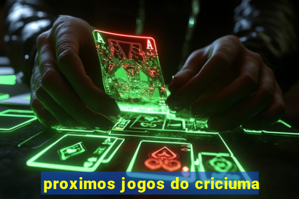 proximos jogos do criciuma